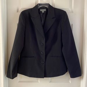 Beechers Brook Classic Black Blazer - size 12